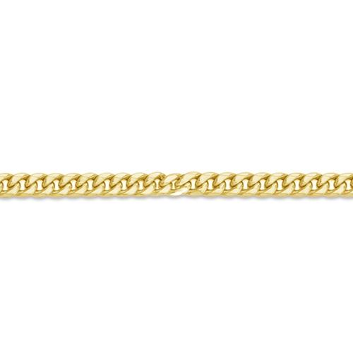 26 inch 5.5 mm Miami Cuban Chain Necklace In 14Kt Yellow Gold