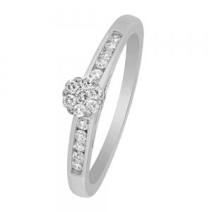 0.25 CT. T.W. Diamond Ring In 10K Gold