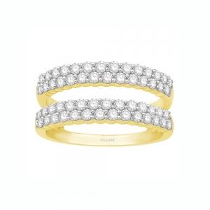 1 Ct. T.w. Diamond Wedding Ring Enhancer In 14Kt Yellow Gold