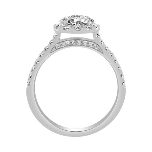 Ovani® Diamond Bridal Ring 1.16 Ct. T.w. in 18K White Gold