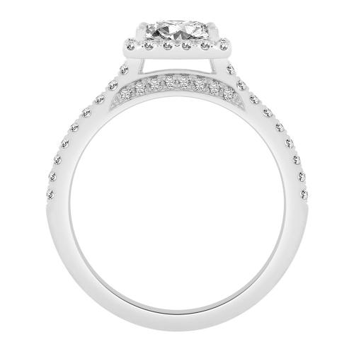 Ovani® Diamond Bridal Ring 1.40 Ct. T.w. in 18K White Gold