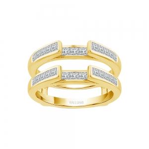 1 Ct. T.w. Diamond Wedding Ring Enhancer In 14Kt Yellow Gold