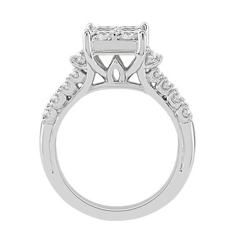 Novello collection's Lab grown Quad Set in 14KT White Gold (2.00 Ct. T.W.)