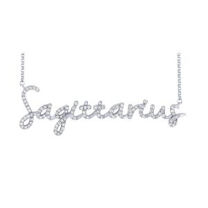 0.33CT. T.W. DIAMOND SAGITTARIUS ZODIAC NECKLACE IN 10K GOLD