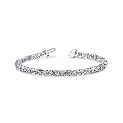 7 Ct. T.w. Diamond Tennis Bracelet In 14Kt White Gold