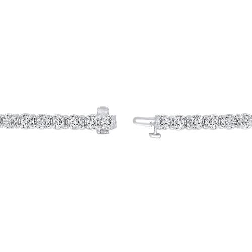 7 Ct. T.w. Diamond Tennis Bracelet In 14Kt White Gold