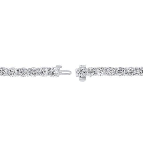 10 Ct. T.w. Diamond Tennis Bracelet In 14Kt White Gold