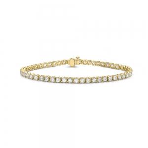 7 Ct. T.w. Diamond Tennis Bracelet In 14Kt Yellow Gold