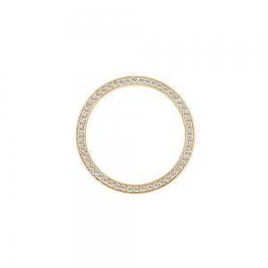 Novello Lab-grown Diamonds Rolex Bezel 36mm 1.70 Ct. T.w. in 10K Yellow Gold