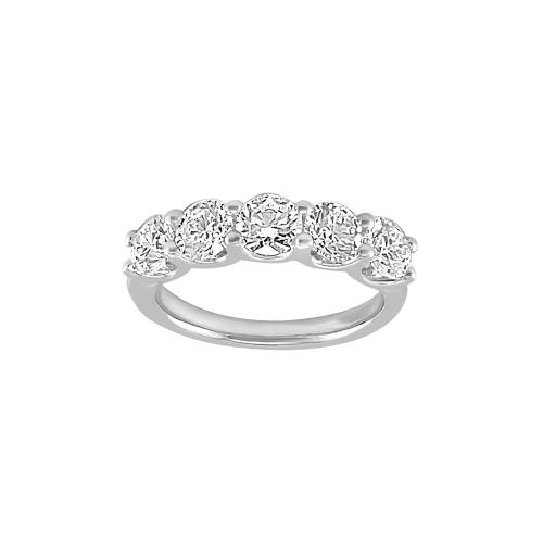 Bella by Ovani® Lab-grown Diamonds Anniversary Band 2 Ct. T.w. in 14K White Gold