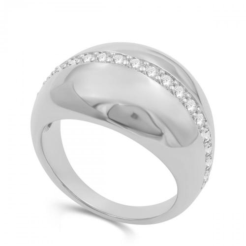 Love Spell Lab-grown Diamonds Band 0.50 Ct. T.w. in Sterling Silver