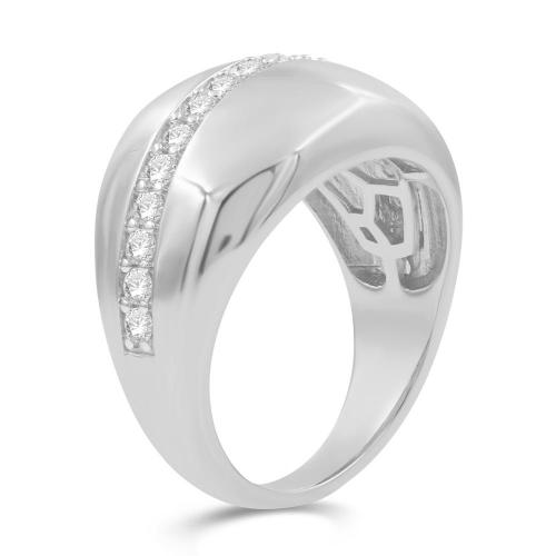 Love Spell Lab-grown Diamonds Band 0.50 Ct. T.w. in Sterling Silver