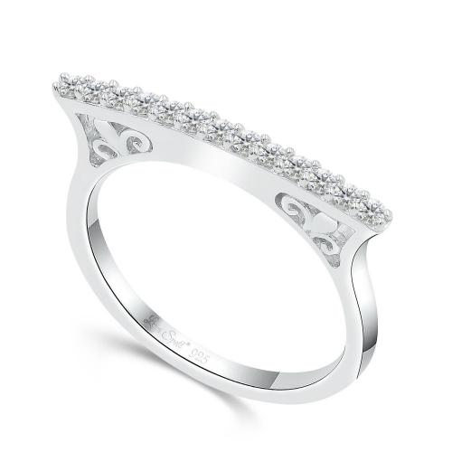 Love Spell Lab-grown Diamonds Band 0.25 Ct. T.w. in Sterling Silver
