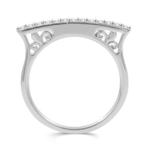 Love Spell Lab-grown Diamonds Band 0.25 Ct. T.w. in Sterling Silver