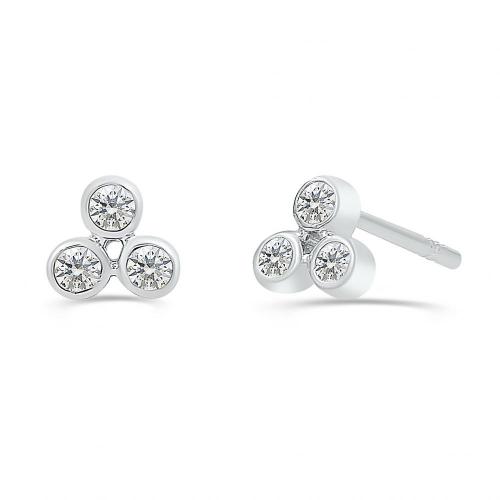Love Spell Lab-grown Diamonds Studs 0.10 Ct. T.w. in Sterling Silver