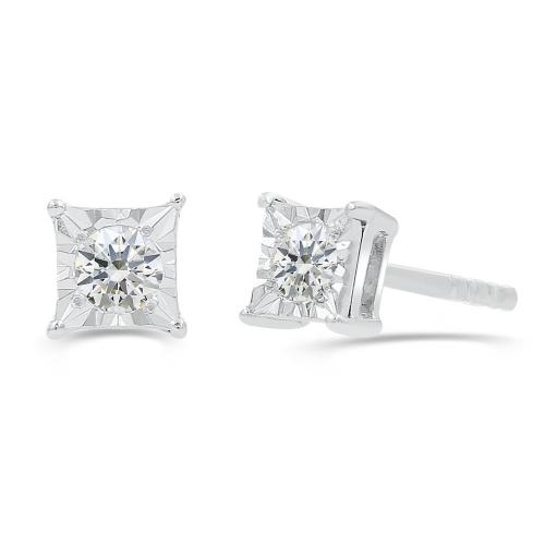 Love Spell Lab-grown Diamonds Studs 0.15 Ct. T.w. in Sterling Silver