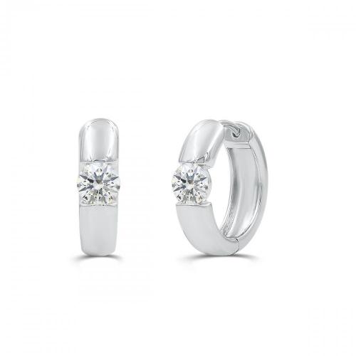 Love Spell Lab-grown Diamonds Hoops 1 Ct. T.w. in Sterling Silver