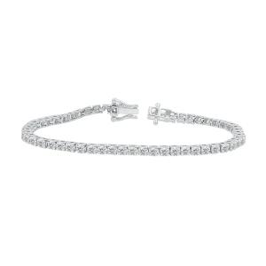 Love Spell Lab-grown Diamonds Tennis Bracelet 5 Ct. T.w. in Sterling Silver