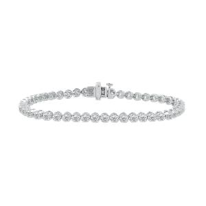 Love Spell Lab-grown Diamonds Tennis Bracelet 3.50 Ct. T.w. in Sterling Silver