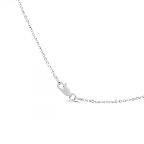 Love Spell Lab-grown Diamonds Heart Necklace 0.20 Ct. T.w. in Sterling Silver
